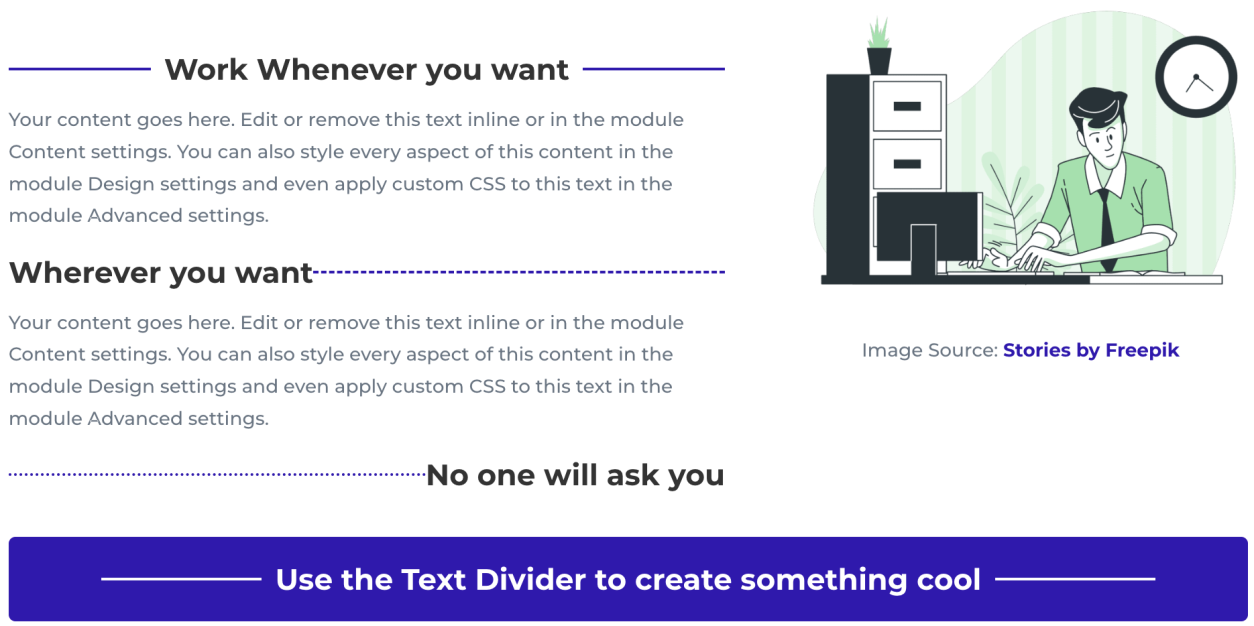 Text Divider